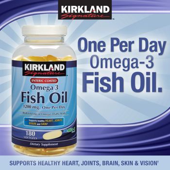 KIRCO-02  Kirkland Signature� Omega-3 Fish Oil
